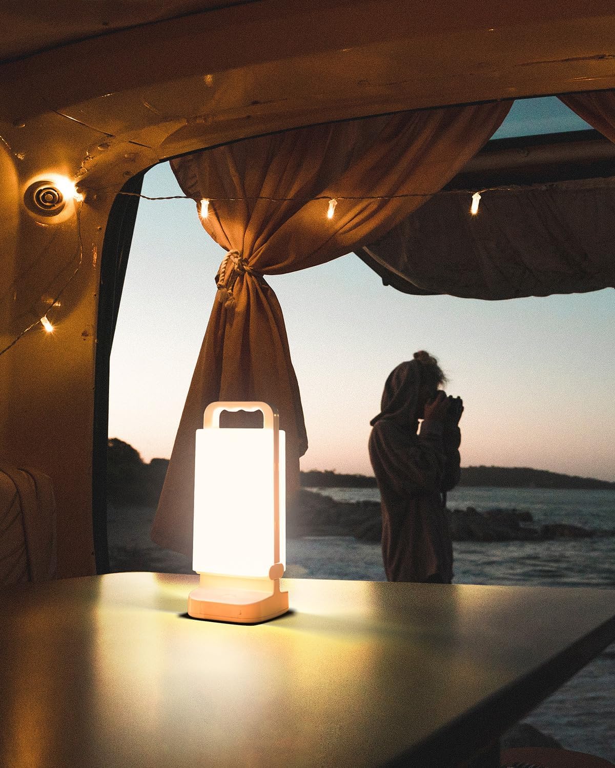 💡 Rechargeable Emergency Lantern 🔦 Bright, Portable Light for Camping, Storms & Blackouts ⚡