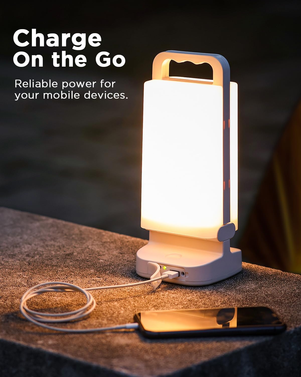 💡 Rechargeable Emergency Lantern 🔦 Bright, Portable Light for Camping, Storms & Blackouts ⚡